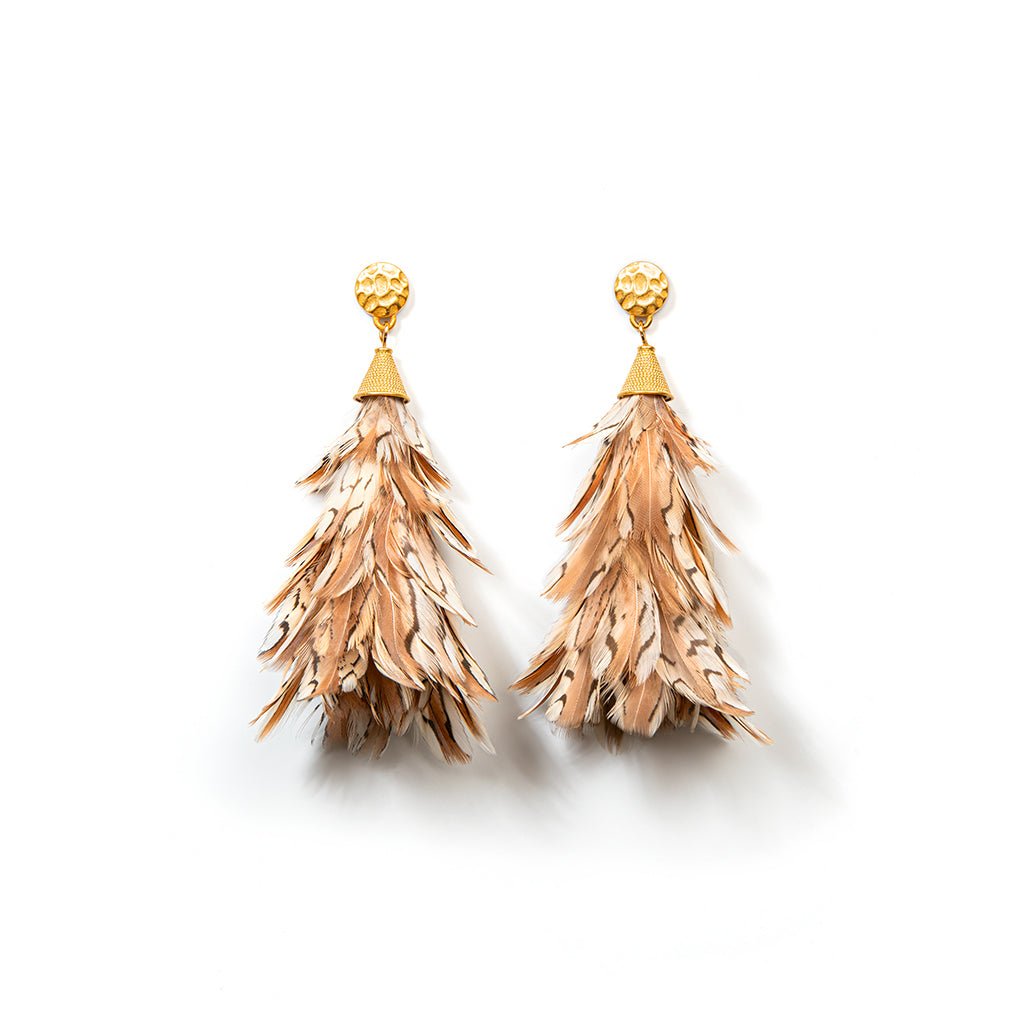 Anna Feather Earrings - Jewelry - Huck & Paddle