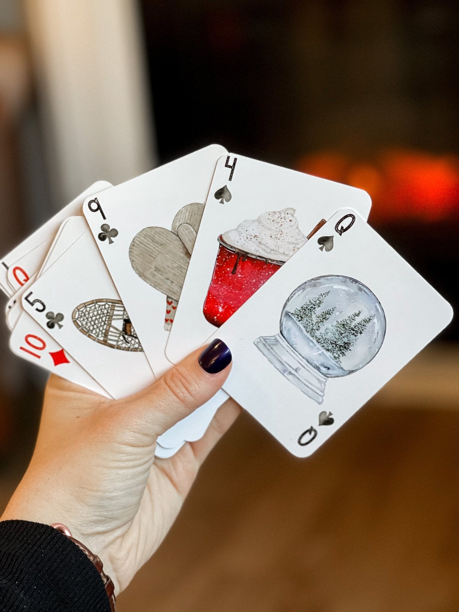Winter Playing Cards