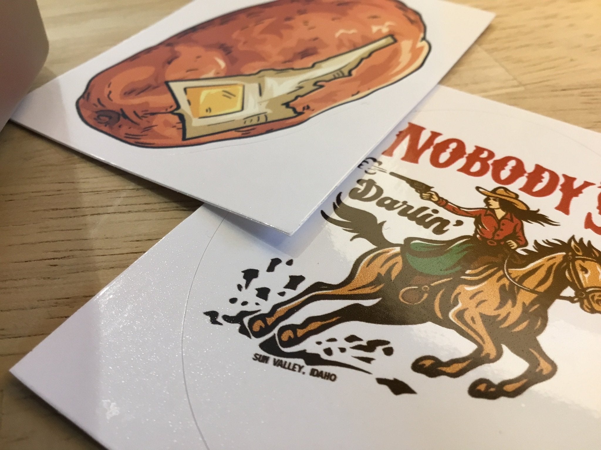 $1 Sticker - Souvenir - Huck & Paddle