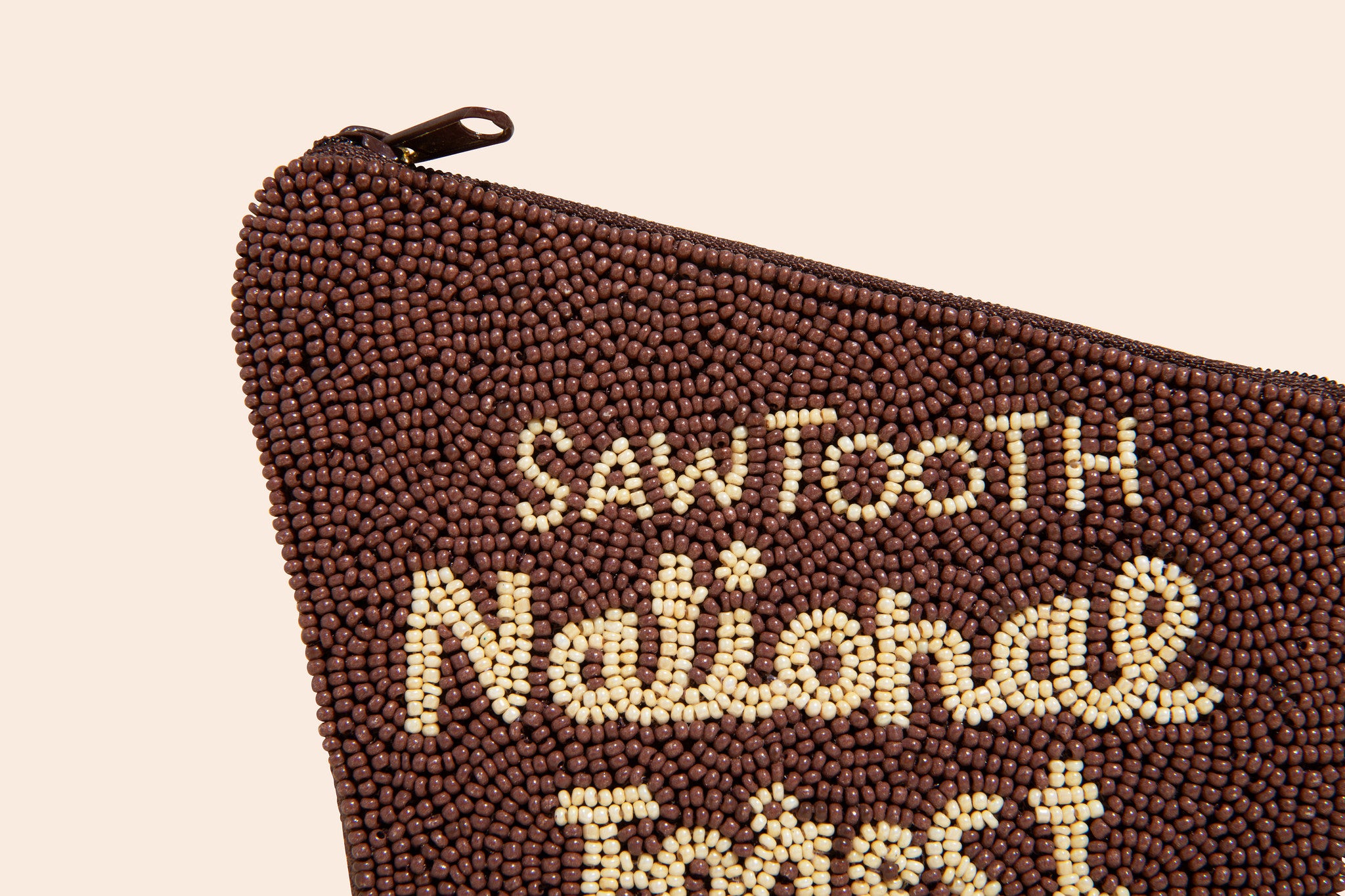 H+P Beaded Sawtooth Pouch - Huck & Paddle