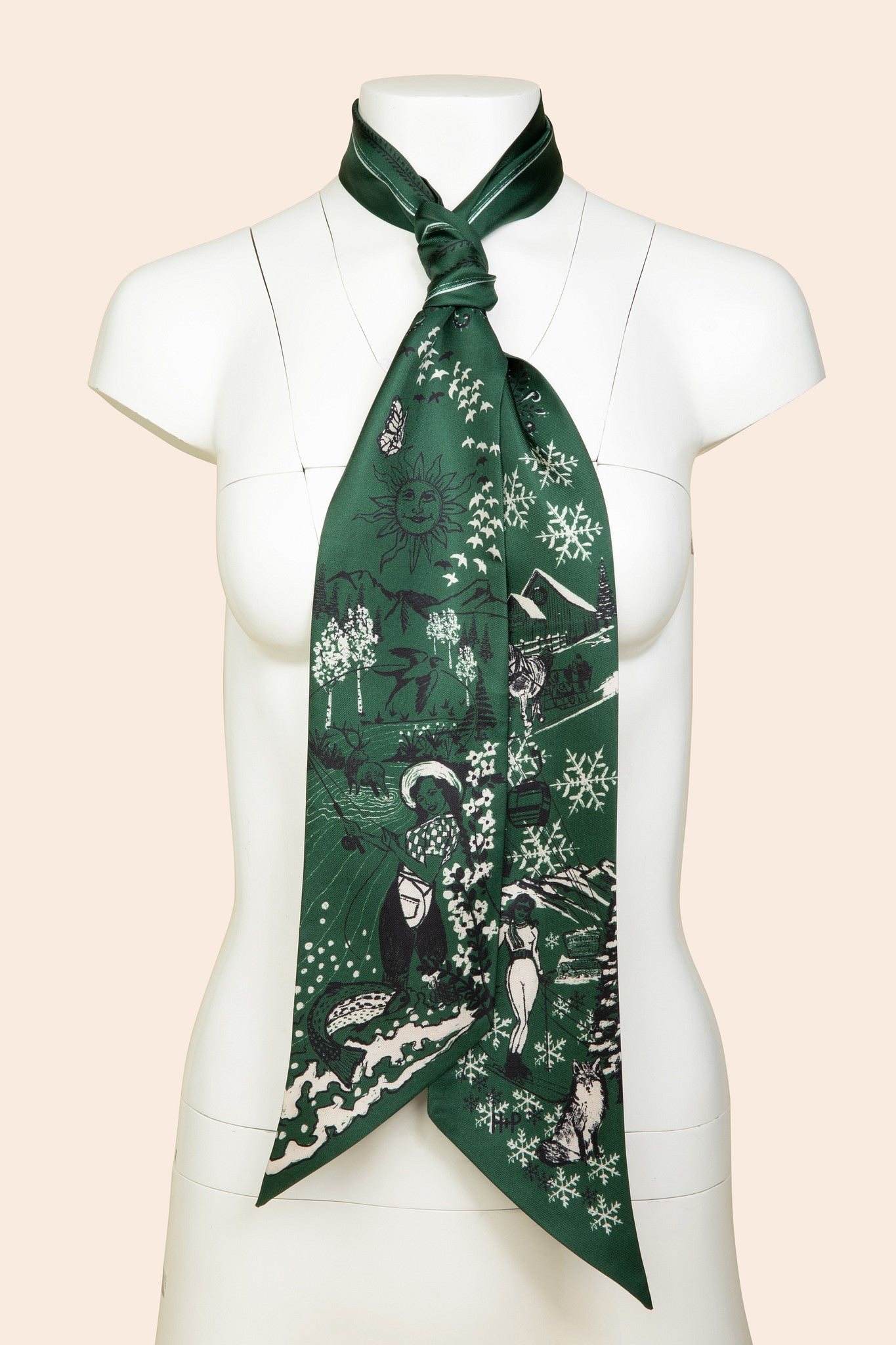 H+P Silk Scarf - Huck & Paddle