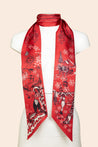 H+P Silk Scarf | Barn Red - Huck & Paddle