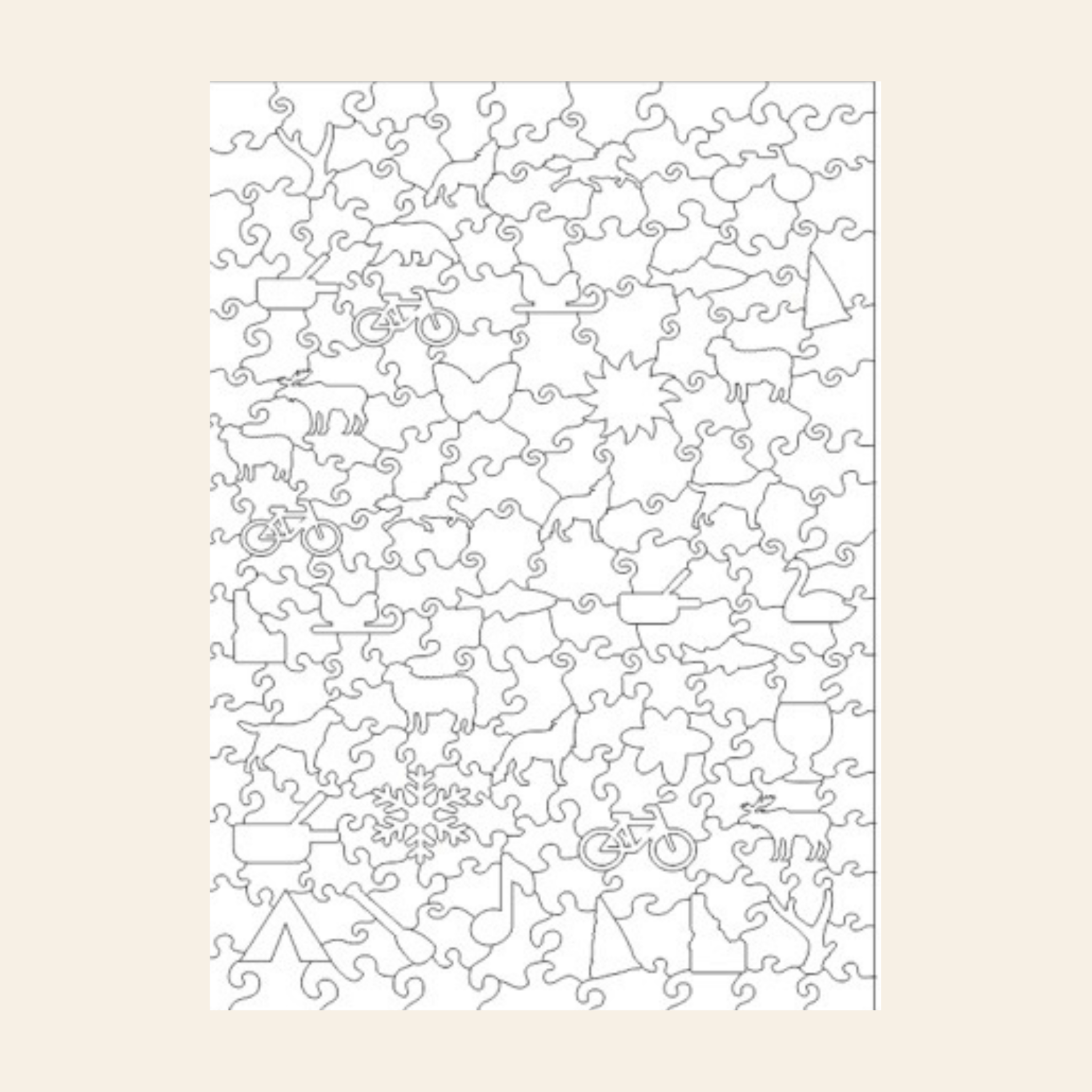 H+P Wooden Puzzle | SV Gondola PRESALE - Jigsaw Puzzles - Huck & Paddle