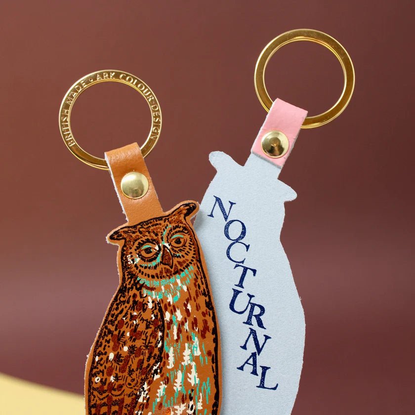 Nocturnal Owl Key Fob - Huck & Paddle