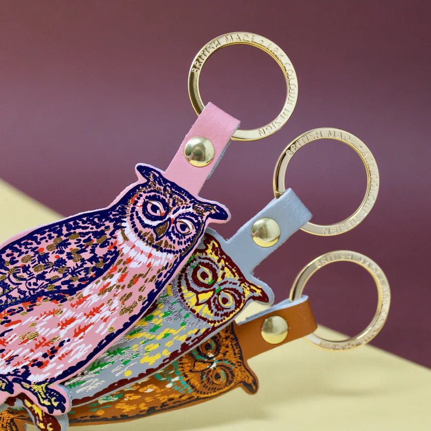 Nocturnal Owl Key Fob - Huck & Paddle