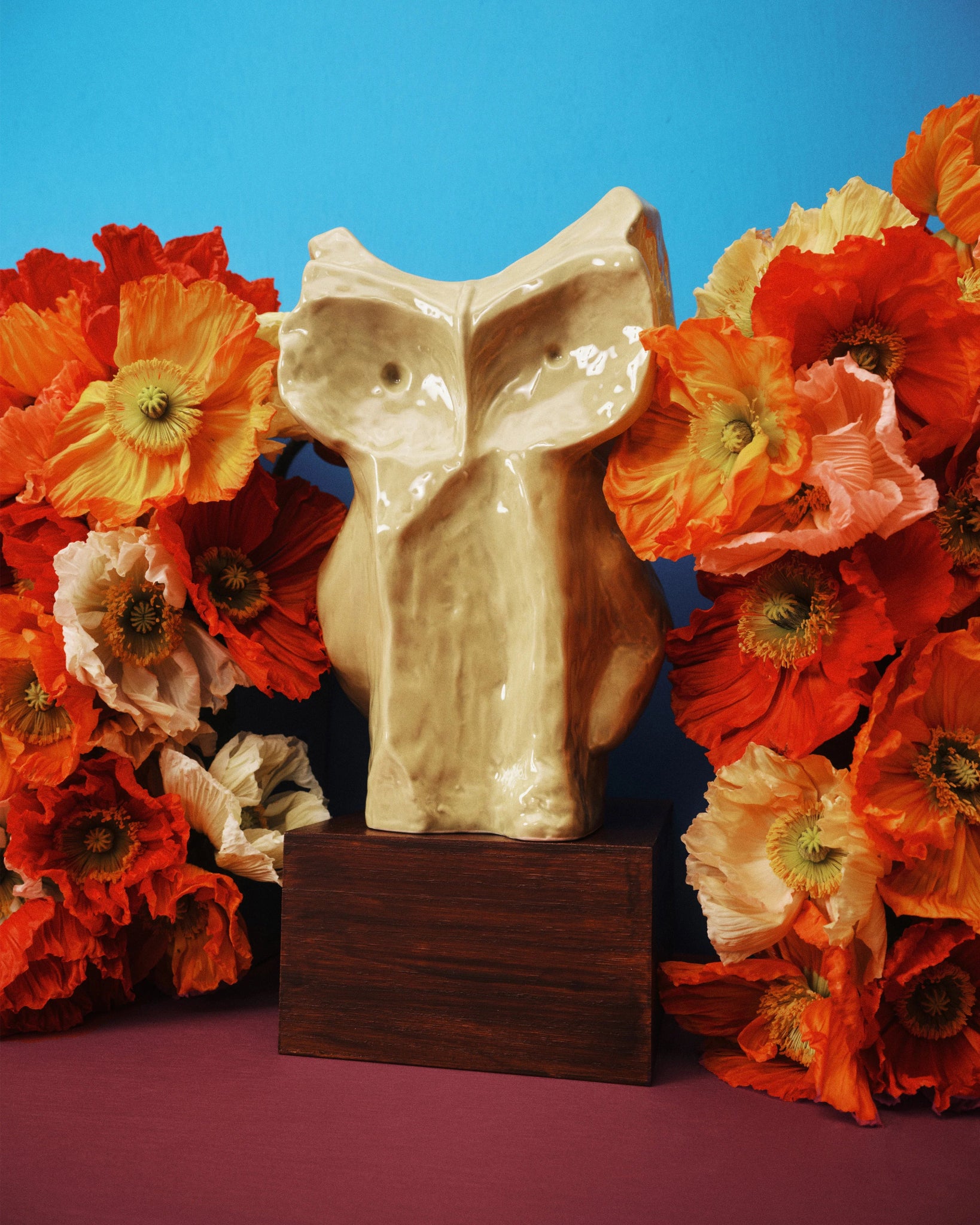 Owl Vase Chartreuse - Marni - Huck & Paddle