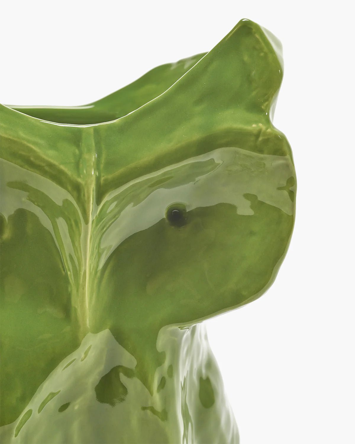 Owl vase green After Midnight - Huck & Paddle