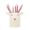 White faced Suffolk Sheep Pencil Pot - Huck & Paddle