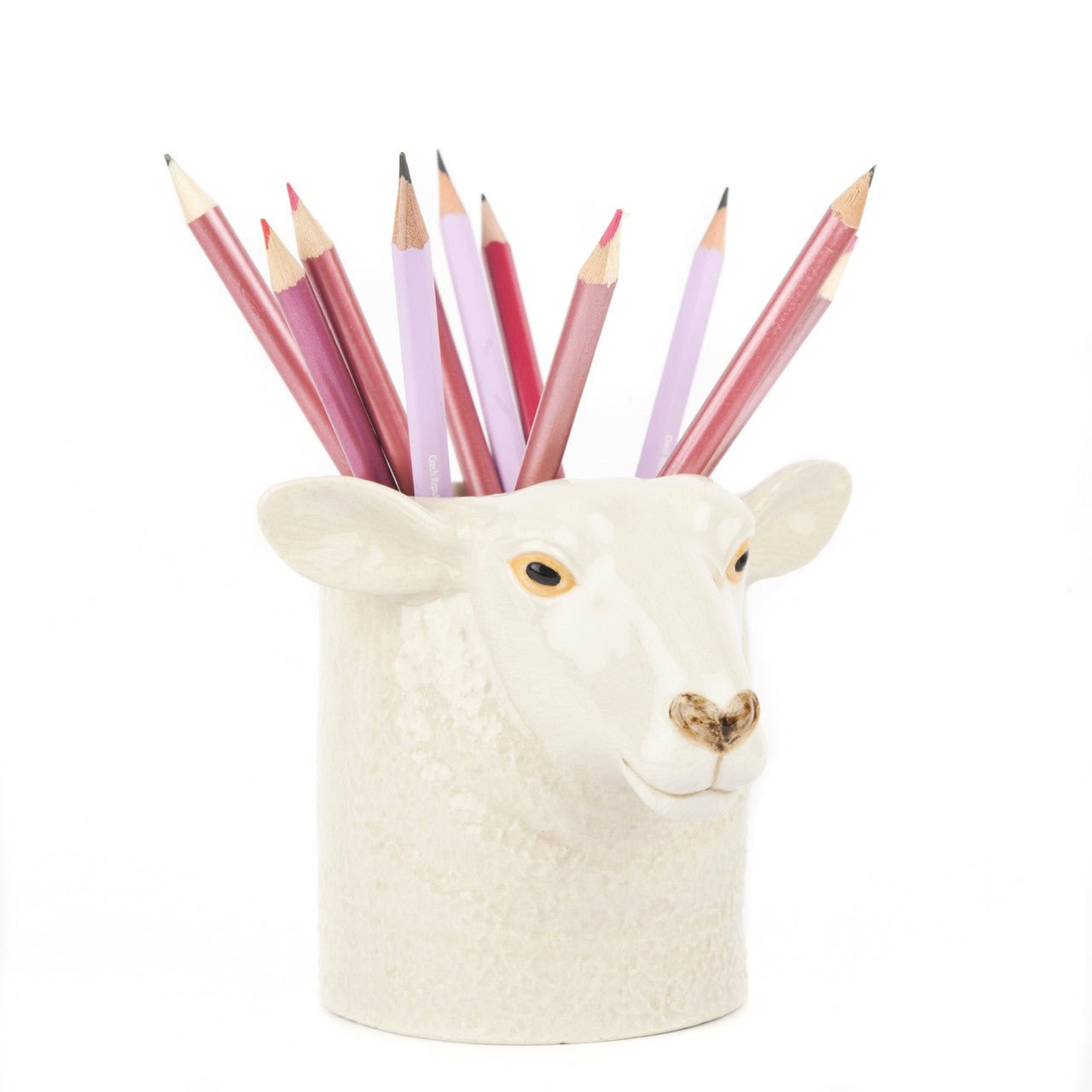 White faced Suffolk Sheep Pencil Pot - Huck & Paddle