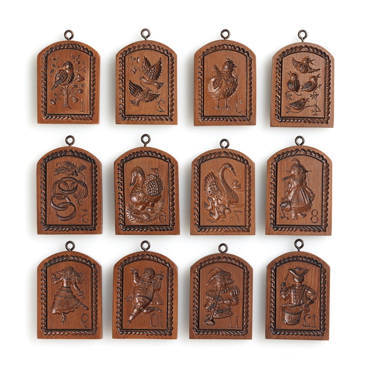 12 Days of Christmas Cookie Molds