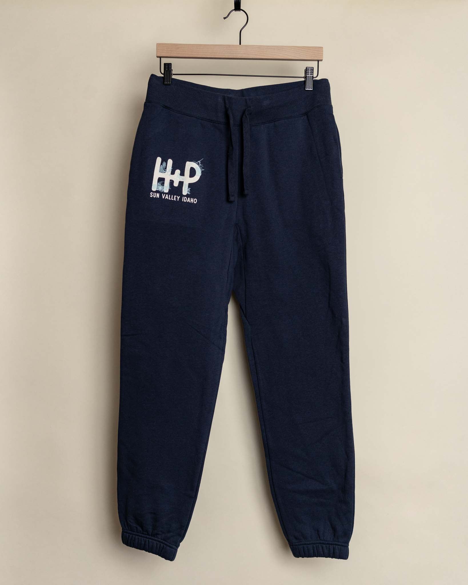 H+P Navy Sweatpants