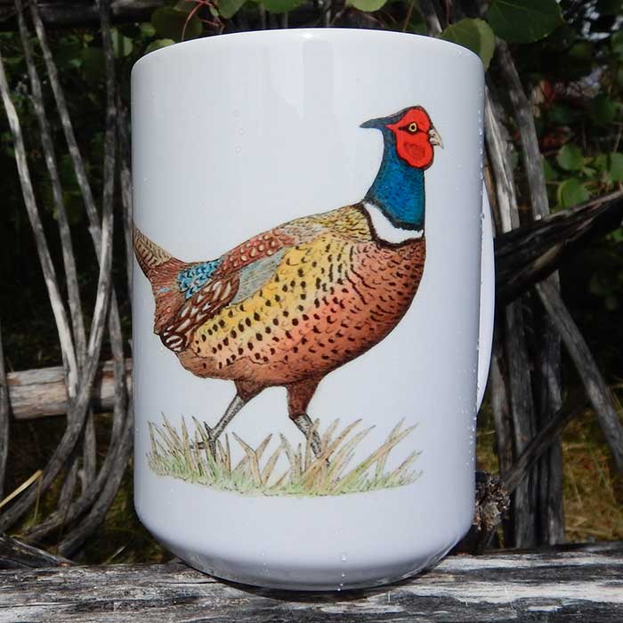 Jeff Currier Ceramic Mugs [Birds] - Huck & Paddle